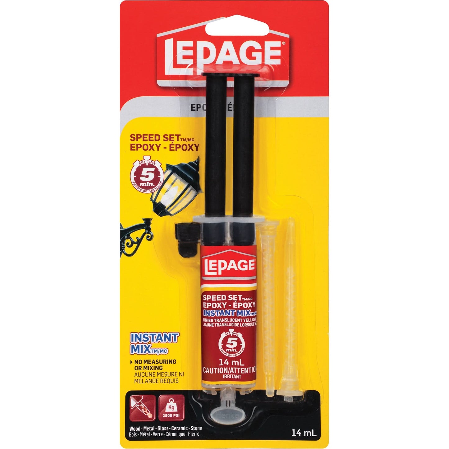 Speed Set Epoxy, 14 ml, Epoxy, Two-Part, Off-White