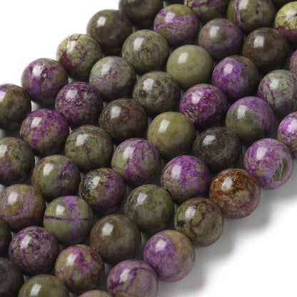 Atlantisite Stichtite Gemstone Bead
