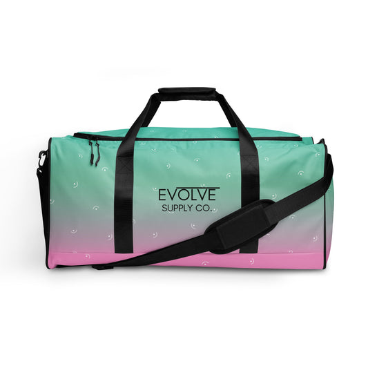 Sac de sport ombré rose