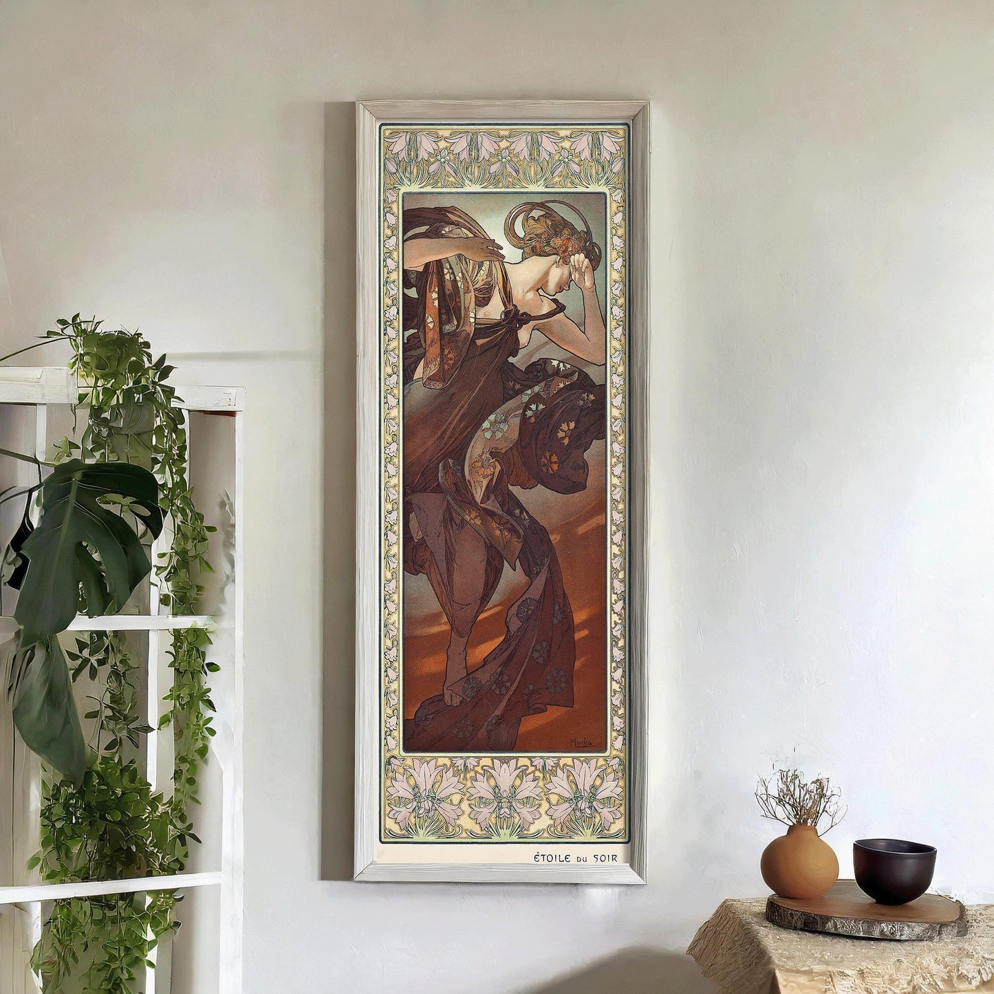 Alphonse Mucha - L'Etoile du Soir Art Nouveau Vintage Poster