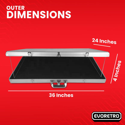 EVORETRO Acrylic Clear Top Display Vendor Trade Show showcase