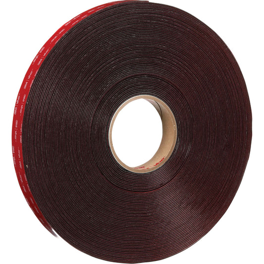 VHB™ Tape, 33 m (108') L x 12 mm (1/2") W, 62 mils, Acrylic