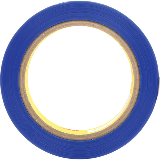 Polyester Tape 8902, 25.4 mm (1") x 66 m (216'), Blue