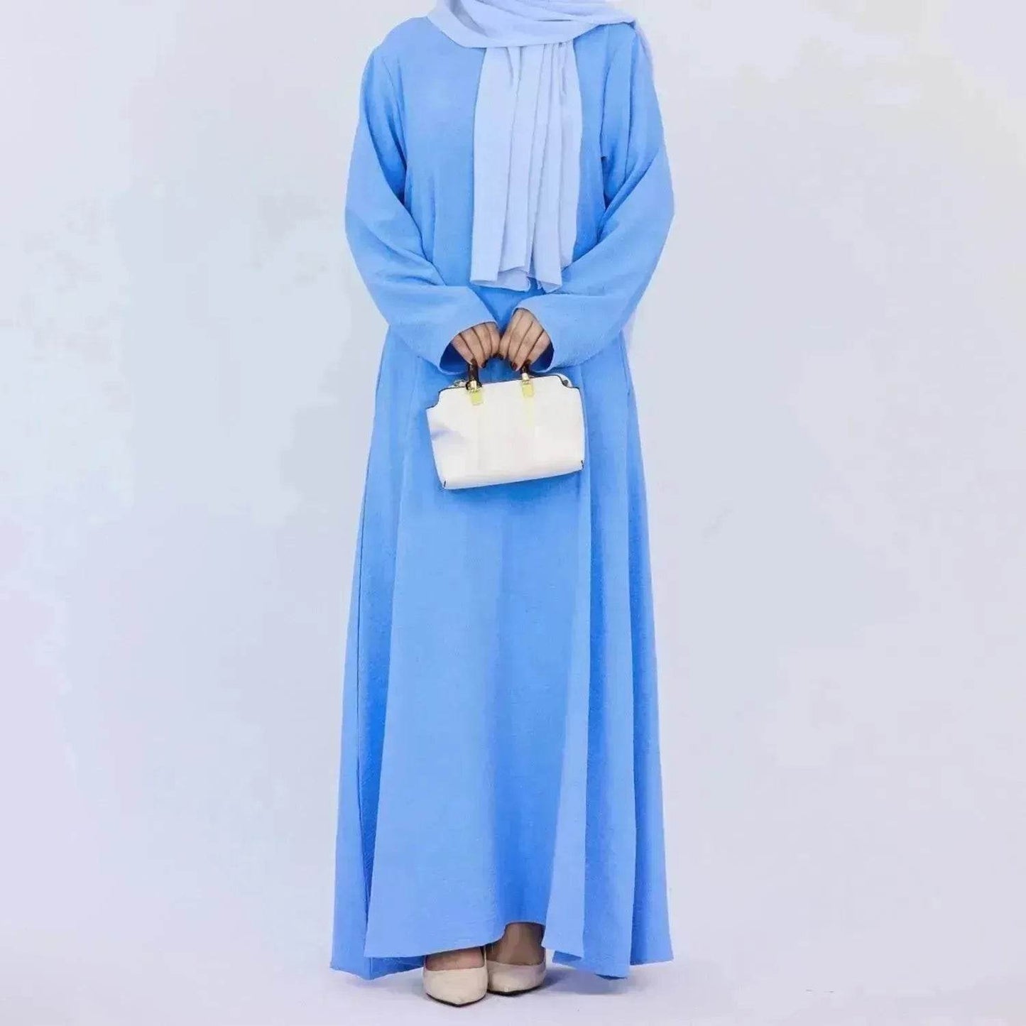 Middle East Dubai Turkey Multi-color Plus Size Women's Dress