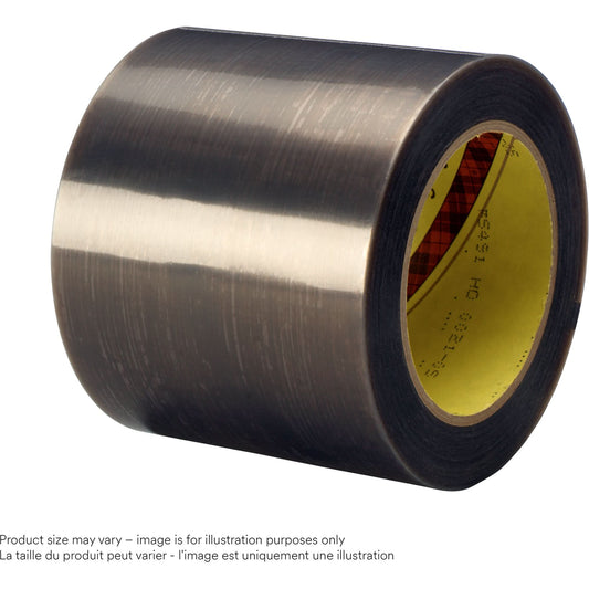 PTFE Film Tape, PTFE, 50.8 mm (2") W x 33 m (108') L, 6.5 mils Thick