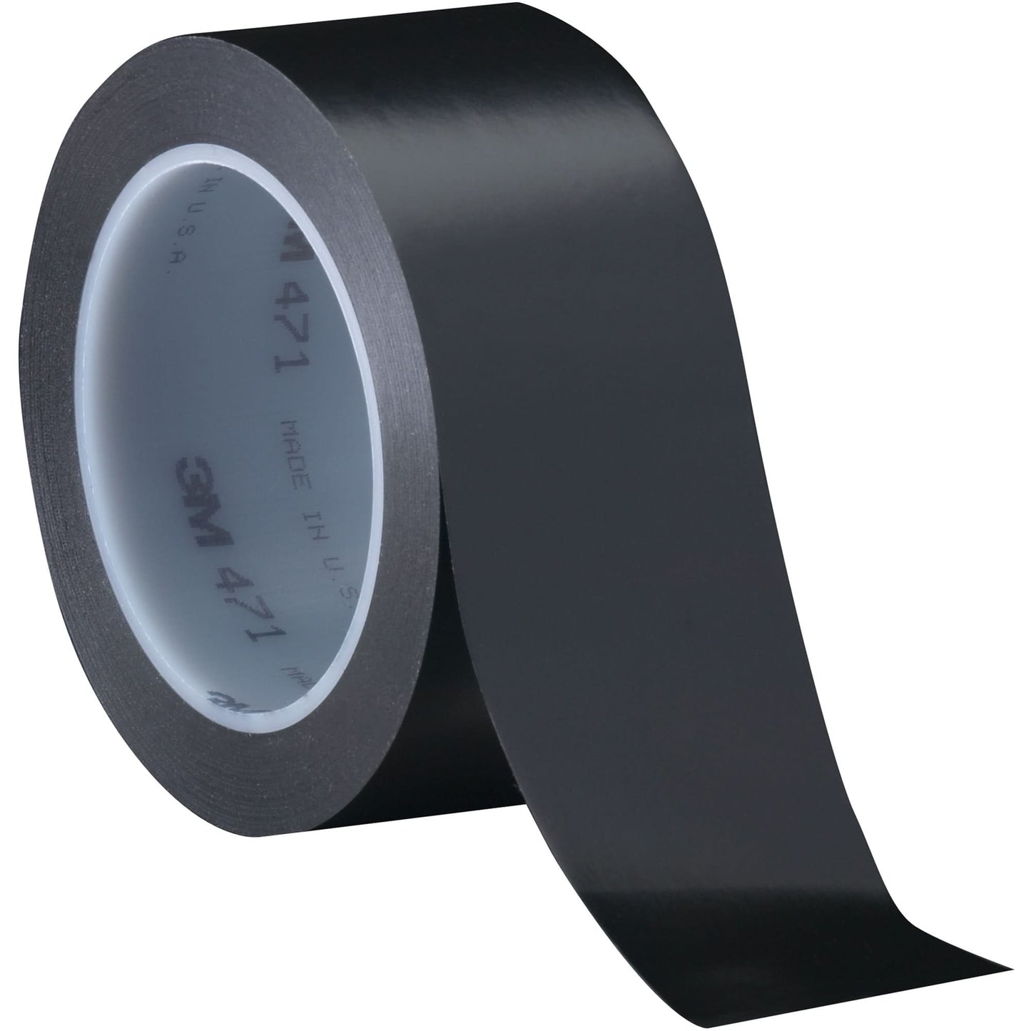 471 Vinyl Tape, 102 mm (4") W x 32.9 m (108') L, 5.2 mils, Black