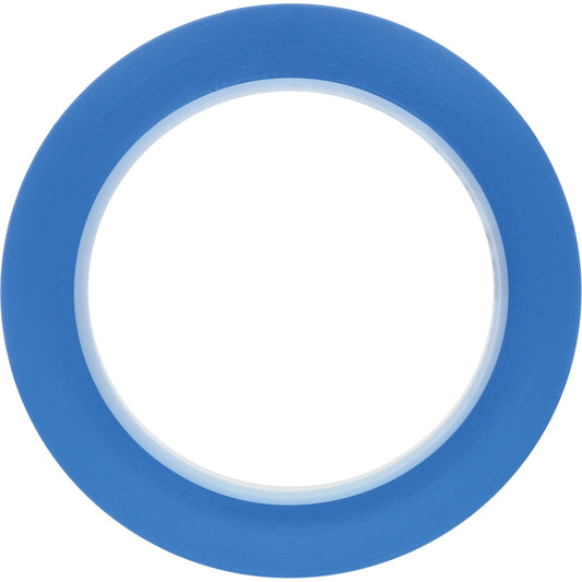 471 Vinyl Tape, 6 mm (1/4") W x 32.9 m (108') L, 5.2 mils, Blue