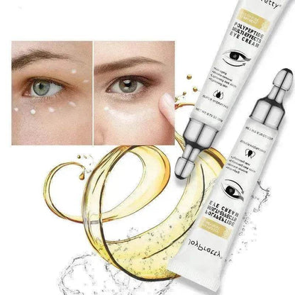 Crème Contour des Yeux Anti-Cernes Peptides Poches Soin de la Peau Beauté Santé