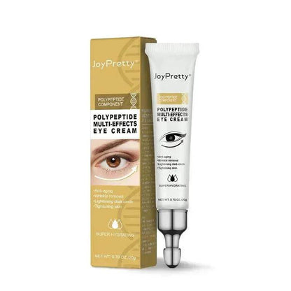 Crème Contour des Yeux Anti-Cernes Peptides Poches Soin de la Peau Beauté Santé