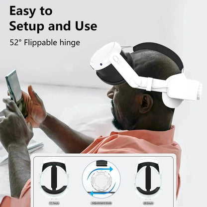 Applicable aux accessoires de tête de chargement VR Meta Quest 36000 MA