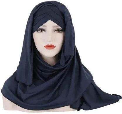 Arab  Lady Fashion Patch Hijab