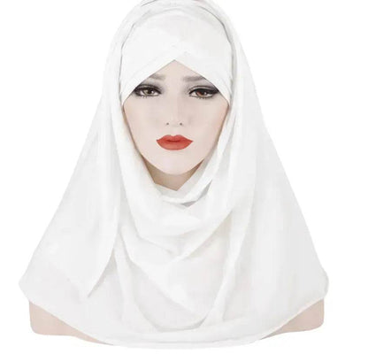 Arab  Lady Fashion Patch Hijab