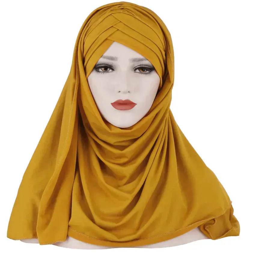 Arab  Lady Fashion Patch Hijab