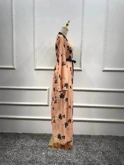 Robe imprimée arabe