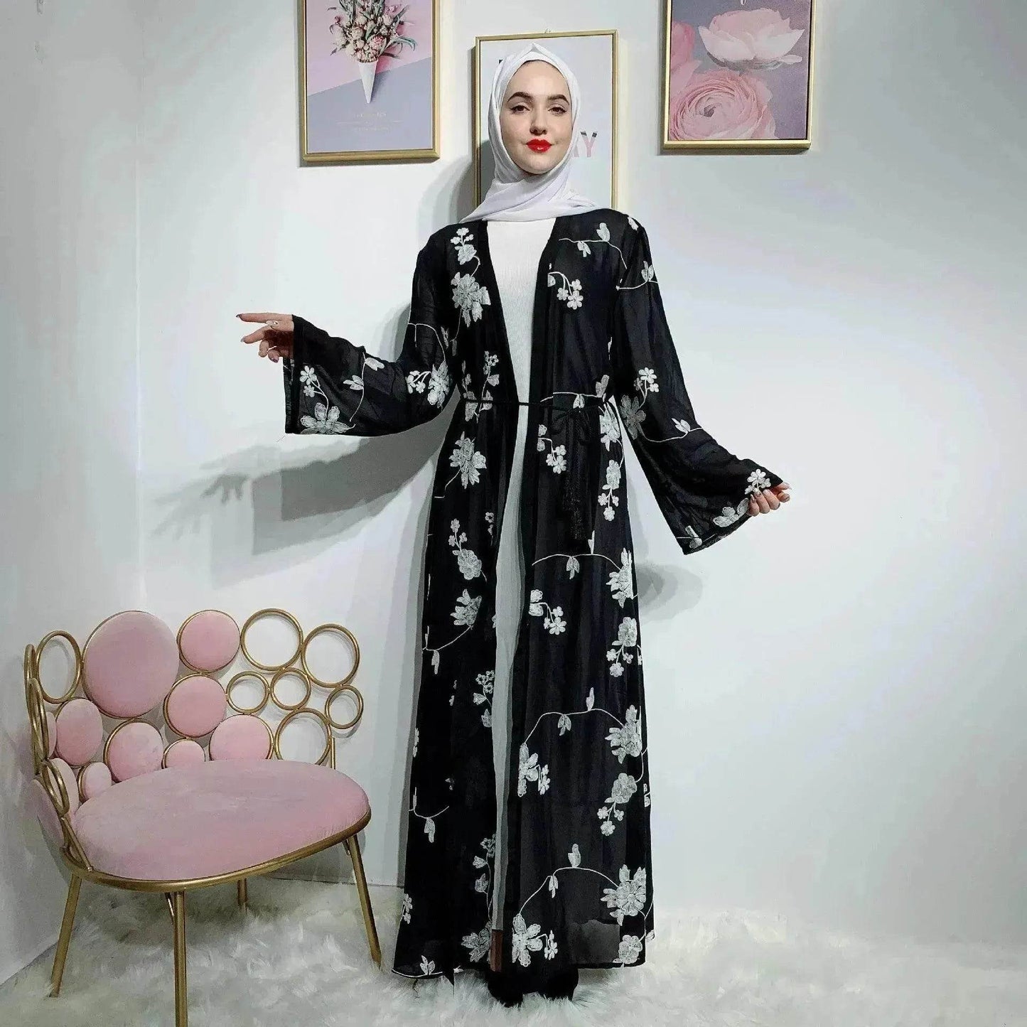 Robe imprimée arabe