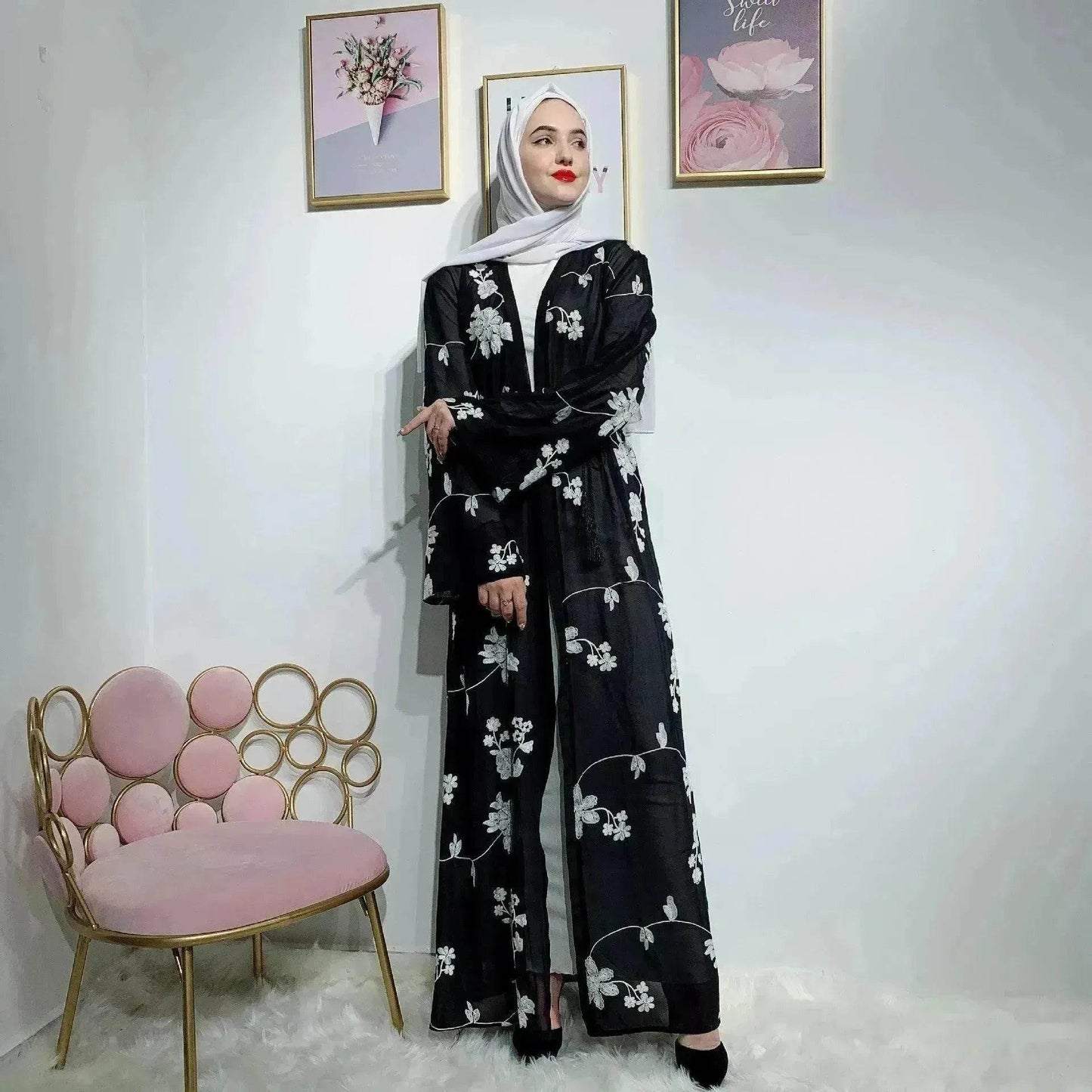 Robe imprimée arabe