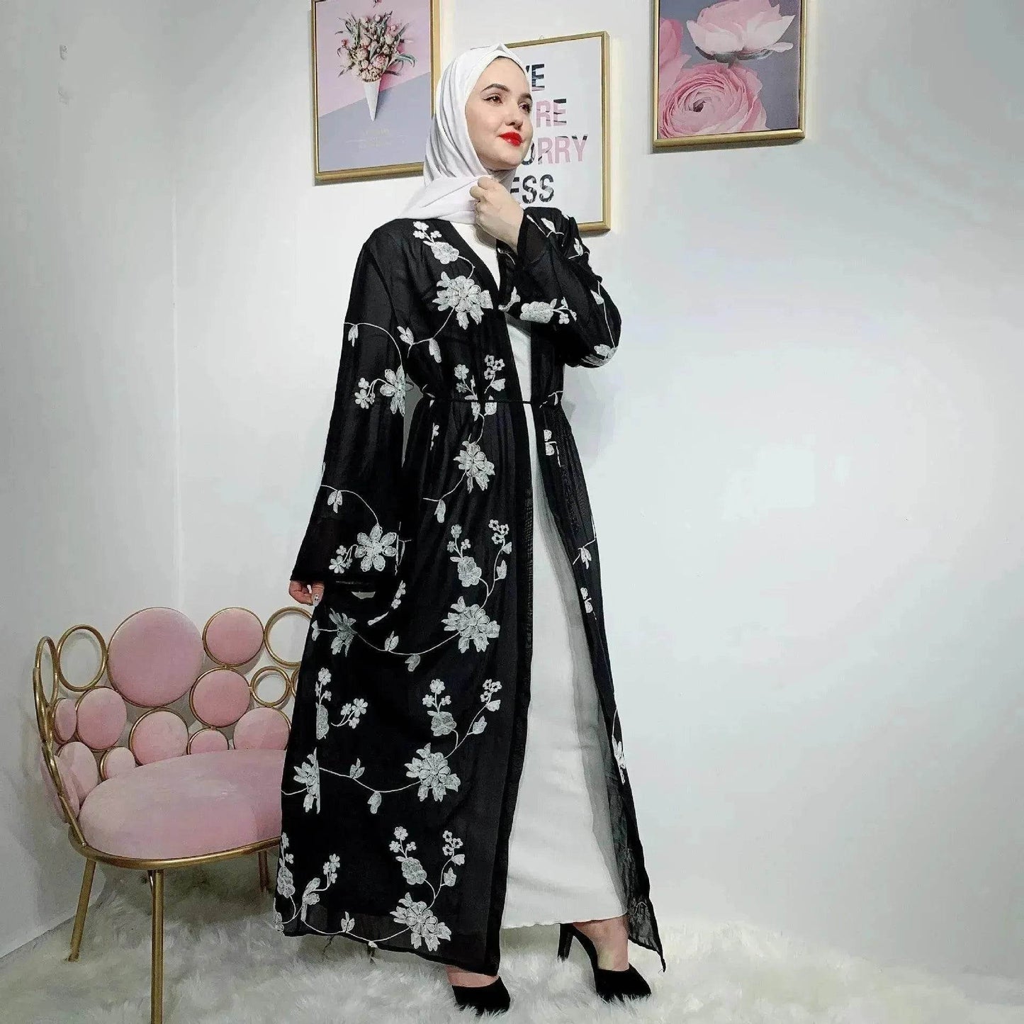 Robe imprimée arabe