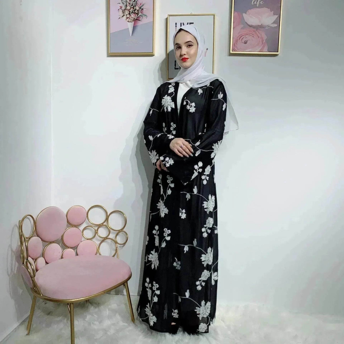 Robe imprimée arabe