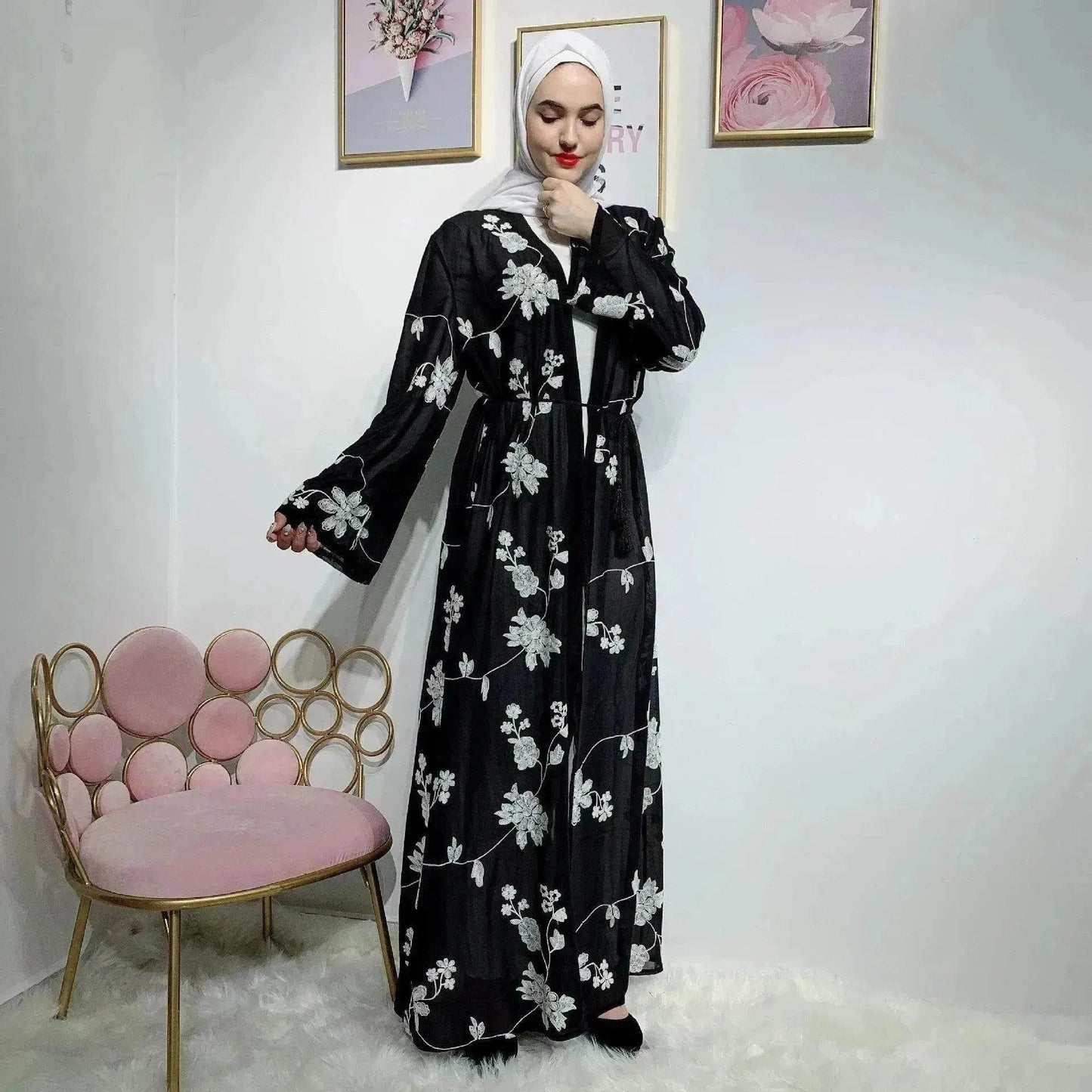 Robe imprimée arabe