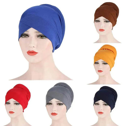 Arab  solid color turban hat