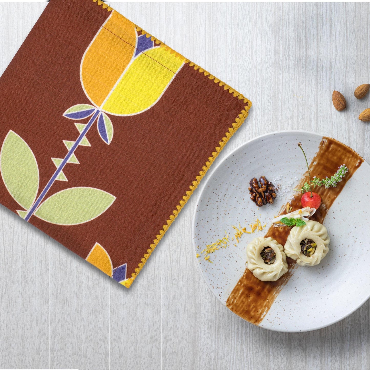 Lip TuLip Art Deco Premium Dinner Napkins