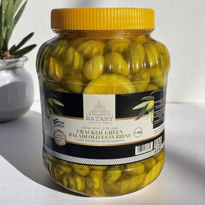 Tulkarm Palestinian Pickled Green Olives