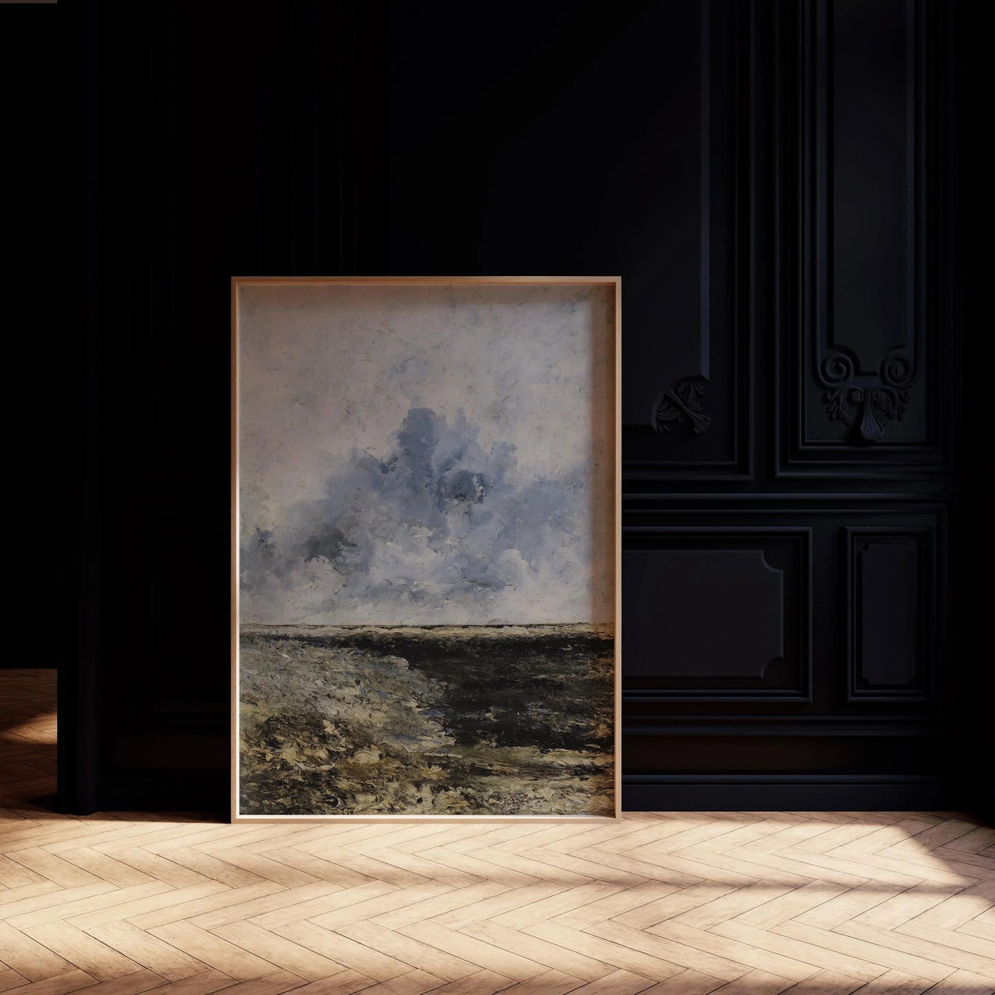 August Strindberg Seascape Giclee Print: Moody Impressionist Art