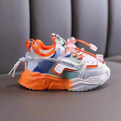 Chaussures décontractées d'automne pour bébés filles garçons, semelle souple antidérapante respirante, baskets de mode d'extérieur pour enfants, chaussures de sport pour enfants
