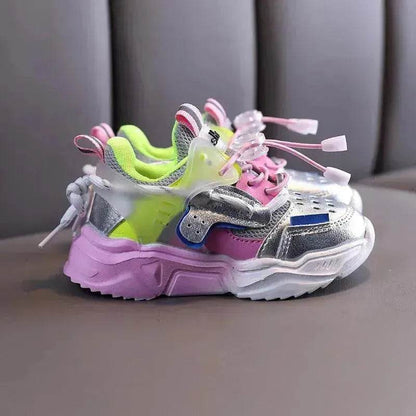 Chaussures décontractées d'automne pour bébés filles garçons, semelle souple antidérapante respirante, baskets de mode d'extérieur pour enfants, chaussures de sport pour enfants