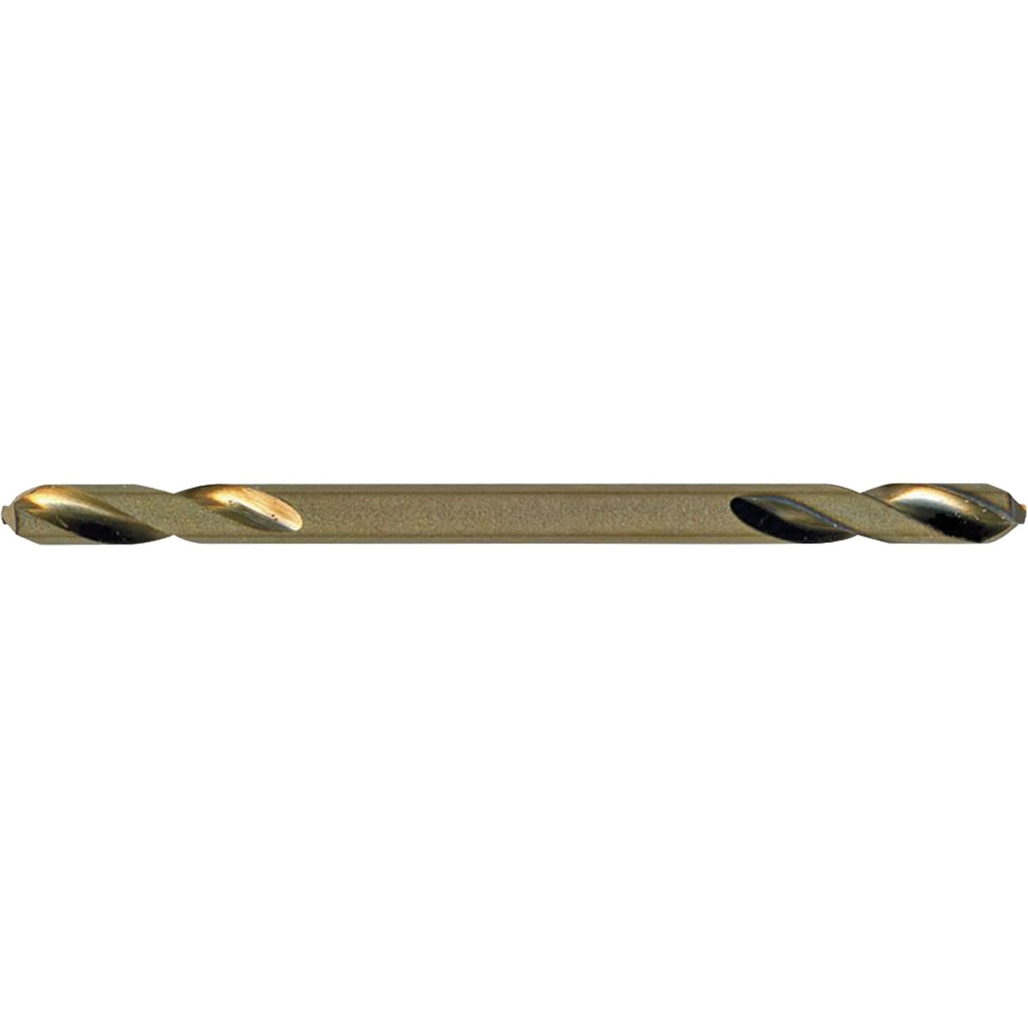Jet-Kut® Gold Super Premium M2 Twin End Drill Bit, High Speed Steel, 1/8", 1-15/16" L