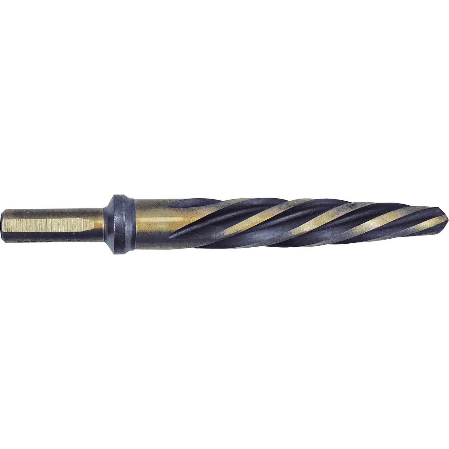 Jet-Kut® Black & Gold Premium Car Reamer, 3/4", Spiral Flute, High Speed Steel, 3-Flat Shank