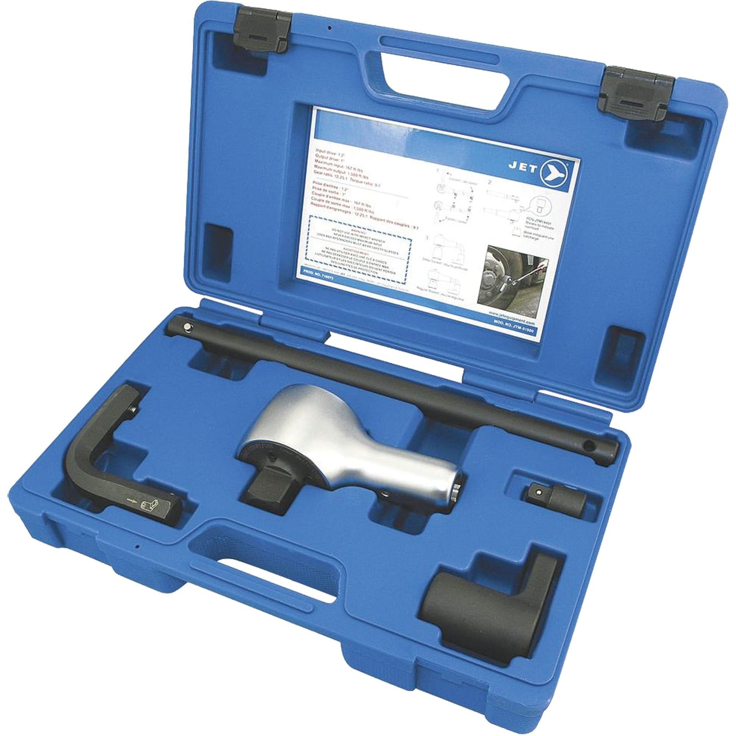 JTM-51100 Torque Multiplier Kit, 1/2" Input, 3/4" Output, 6.5:1 Torque Ratio