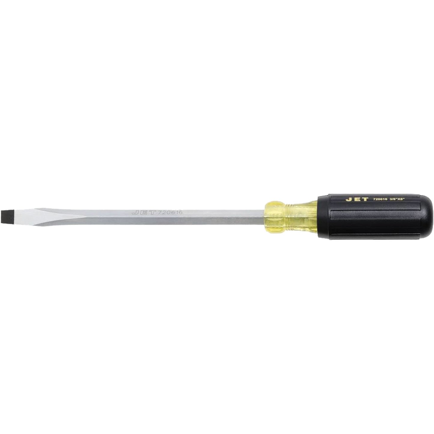 Tournevis JKSS-8, 3/8" de pointe, carré, 8" de long, manche ergonomique