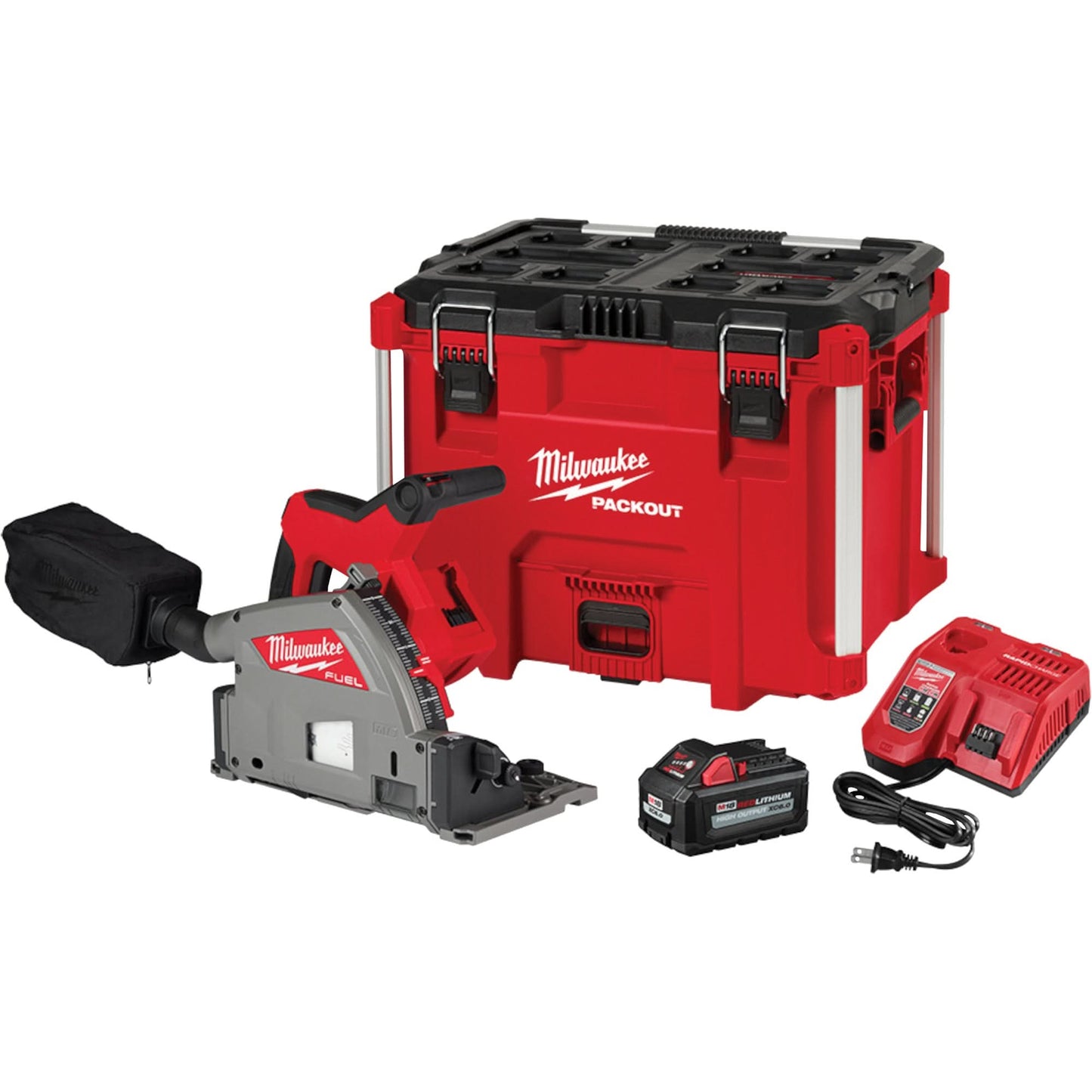 M18 Fuel™ Plunge Track Saw Kit, 6-1/2", 18 V