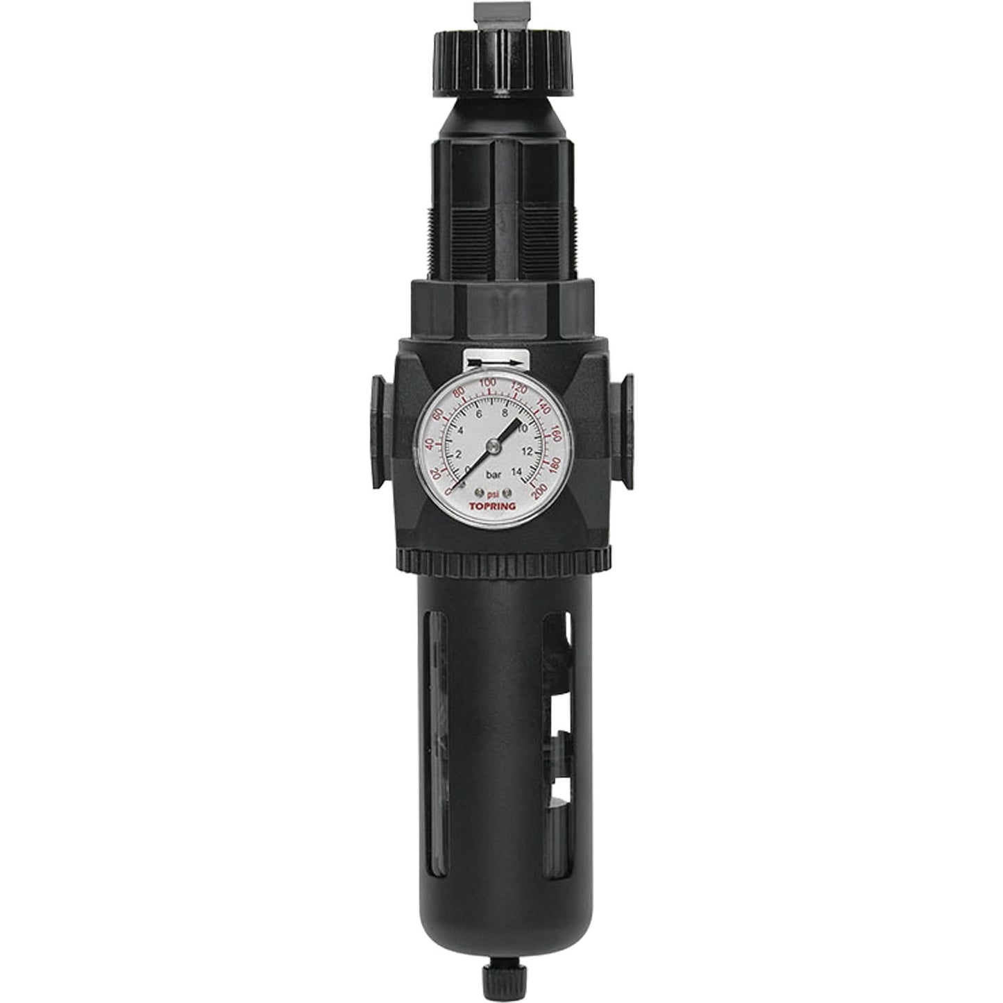 Modulair 400 Filter/Regulator with Manual Drain, 3/4" NPT, 200 psi, 9.1 fl. oz. Capacity