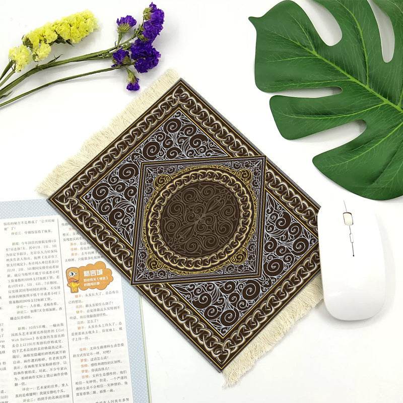 Office mouse pad, Suede fringe mouse pad Hot rubber  Bohemian style