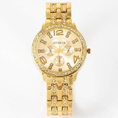 Unisex Three-piece Bracelet Watch for women