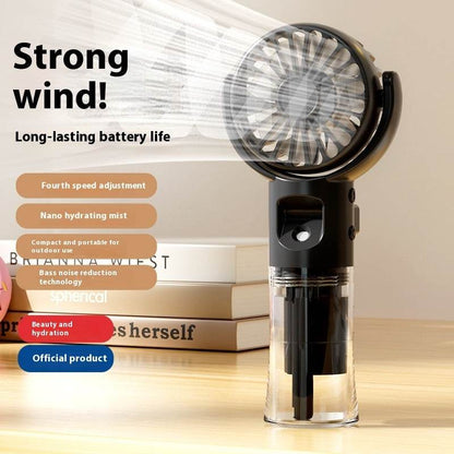 Usb Rechargeable Halter Portable F4 Handheld Spray Hydrating Fan