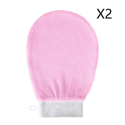 Home Fashion Exfoliating Bath Gloves exfoliating sponge