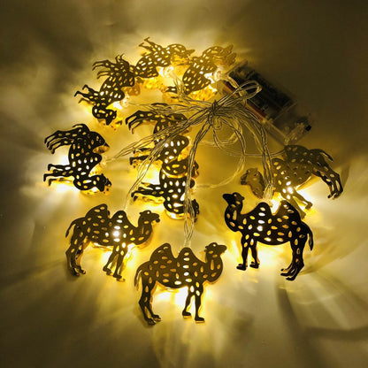 Ramadan Decoration For Diwali Festival Of Eurban Eid Mubarak String Light