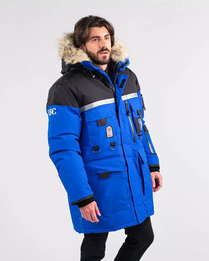 Outdoor Survival Canada OSC Mission Parka Unisex -60°C Down Parka RED Medium - ON DISPLAY