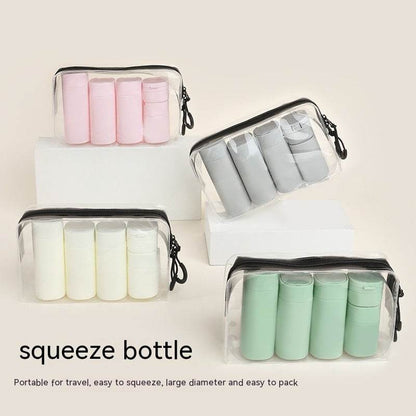 Travel Portable Filling Set Lotion squeeze Bottle