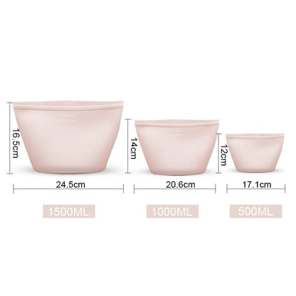Silicone Food Storage Bag reusable freezer bags