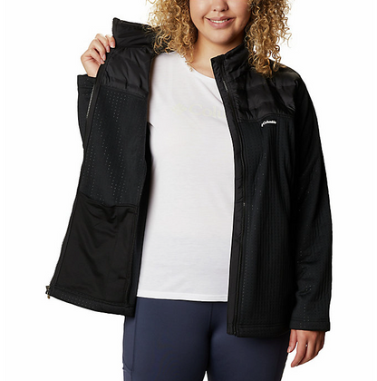Columbia Women's Northern Canyon Hybrid Full Zip Jacket, Size: XL