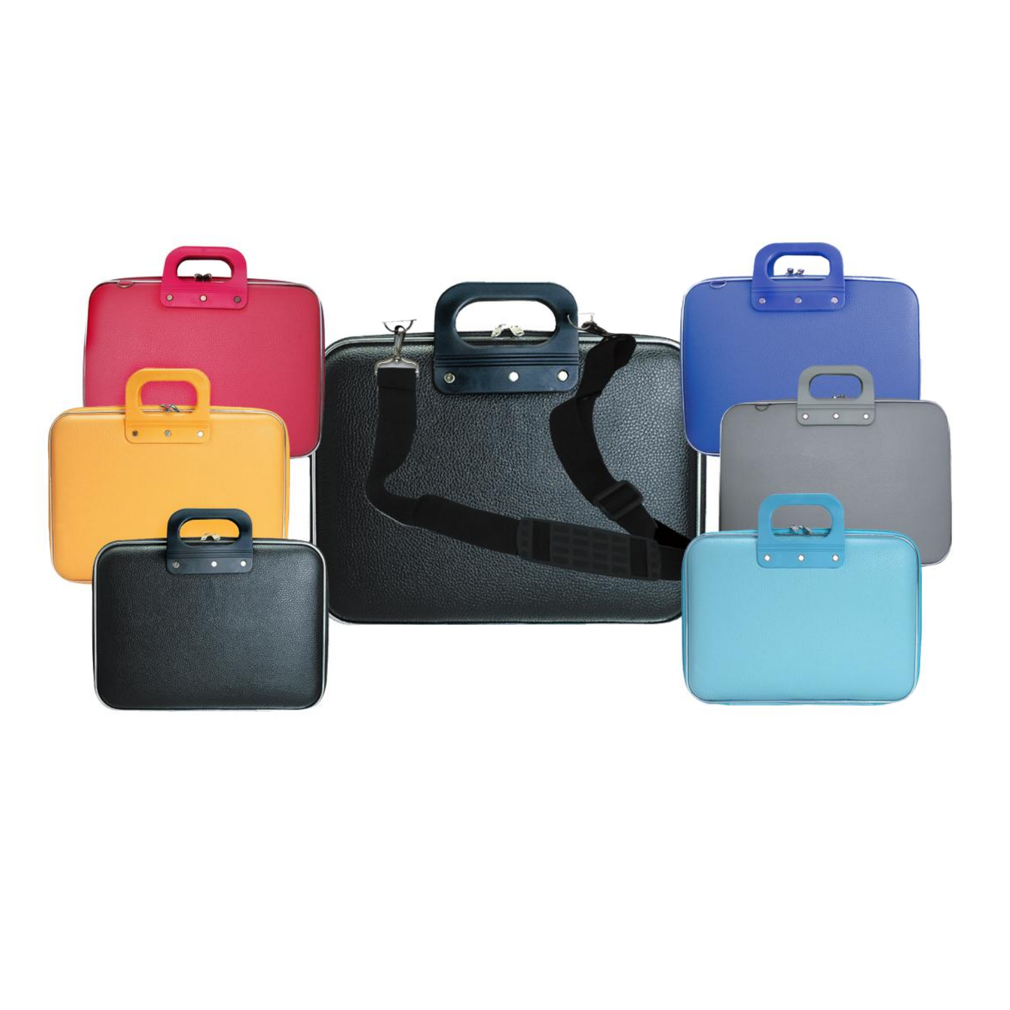Faux Leather Laptop Bag