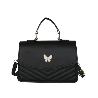 Ladies Leather Square Shaped Flap Quilted Crossbody bag for women