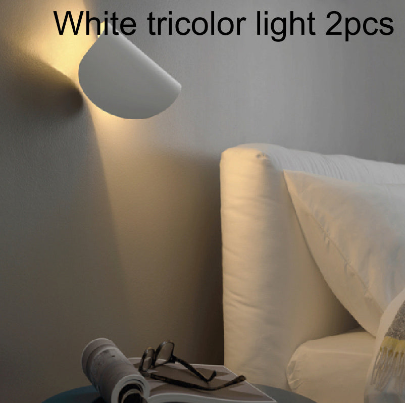 Creative Bedside Table Lamp – Modern Iron Nightstand Light for Bedroom & Living Room with E27/E14 LED