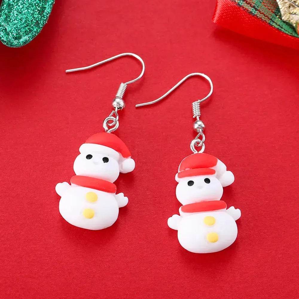 Creative Cartoon Christmas Earrings Fashion