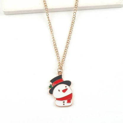 Collier de Noël pour femme Idée cadeau bijoux pour femme