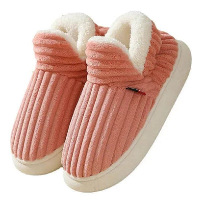 Hommes Hiver Nouvelles Femmes Pantoufles en Coton Extérieur Mode Couple Pantoufles Chaudes Intérieur Chambre Coton Peluche Chaussures Polaire Moelleuses
